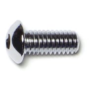 MIDWEST FASTENER 5/16"-18 Socket Head Cap Screw, Chrome Plated Steel, 3/4 in Length, 10 PK 74212